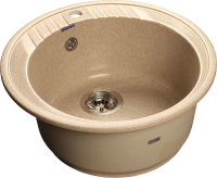 Кухонная мойка GranFest Rorndo 520, R-520 песочный